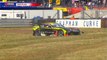 Ginetta GT4 Supercup 2016. Race 2 Rockingham Motor Speedway. Tom Wrigley Crash