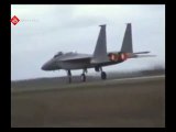 F-15 Savaş uçağından dikine kalkış / F-15 Eagle vertical take-off