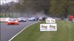 British GT 2016. Brands Hatch. Phil Dryburgh & Matthew Graham Huge Crash