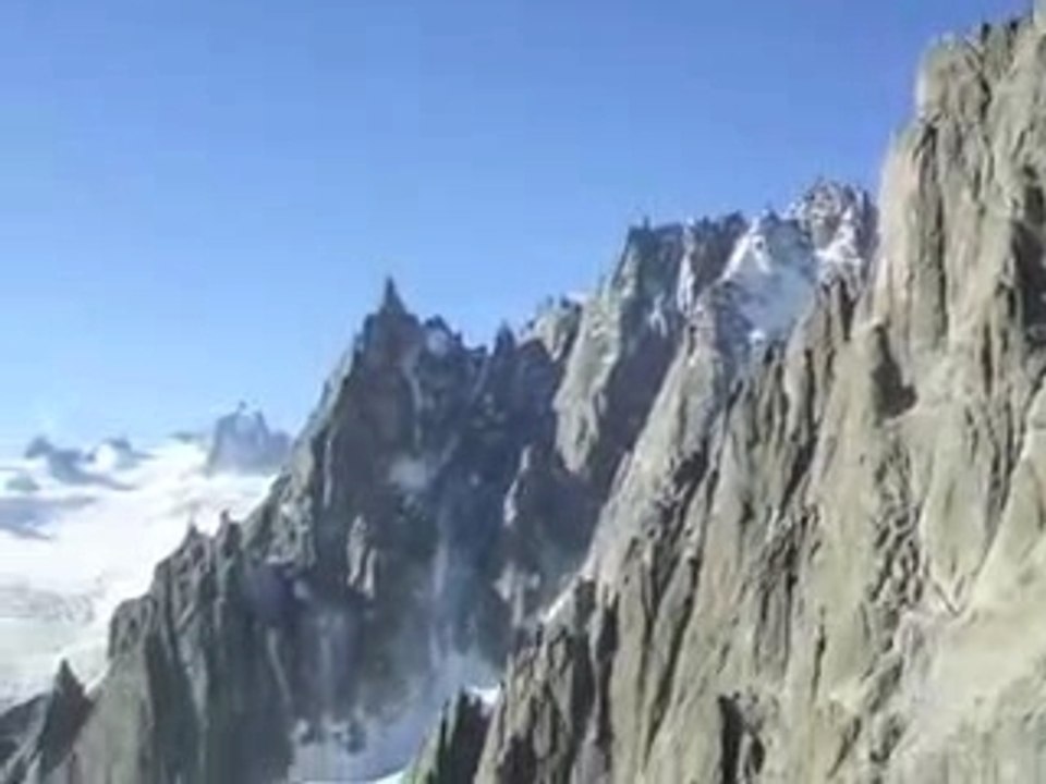 Vallée blanche en parapente