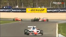 Ford MSA Formula Championship 2016. Race 1 Donington Park. Zane Goddard Hard Crash