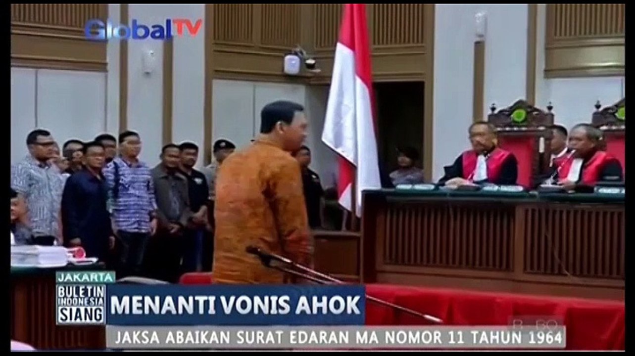 Menanti Vonis Ahok