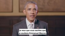 Obama Endorses Macron for French Presidency