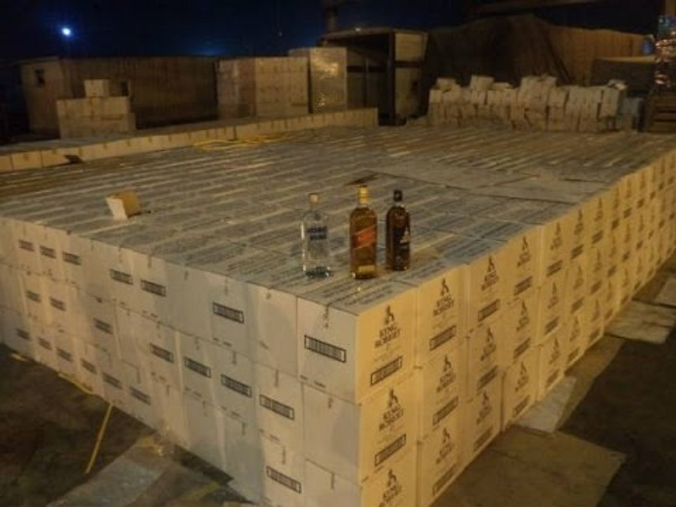 Liquor Cache seqized on a plot owend by Amul Chairman