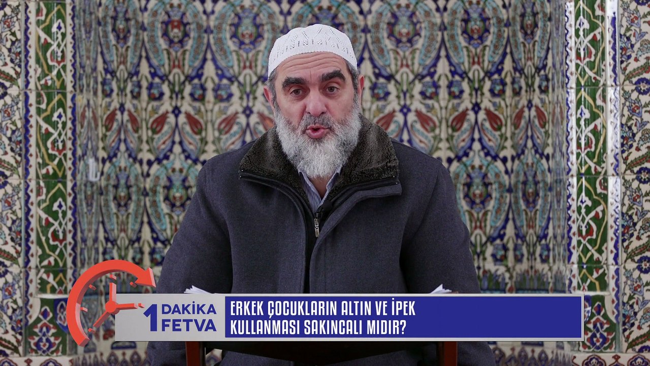 407) Erkek çocukların altın ve ipek kullanması sakıncalı mıdır?/Birfetva - Nureddin YILDIZ