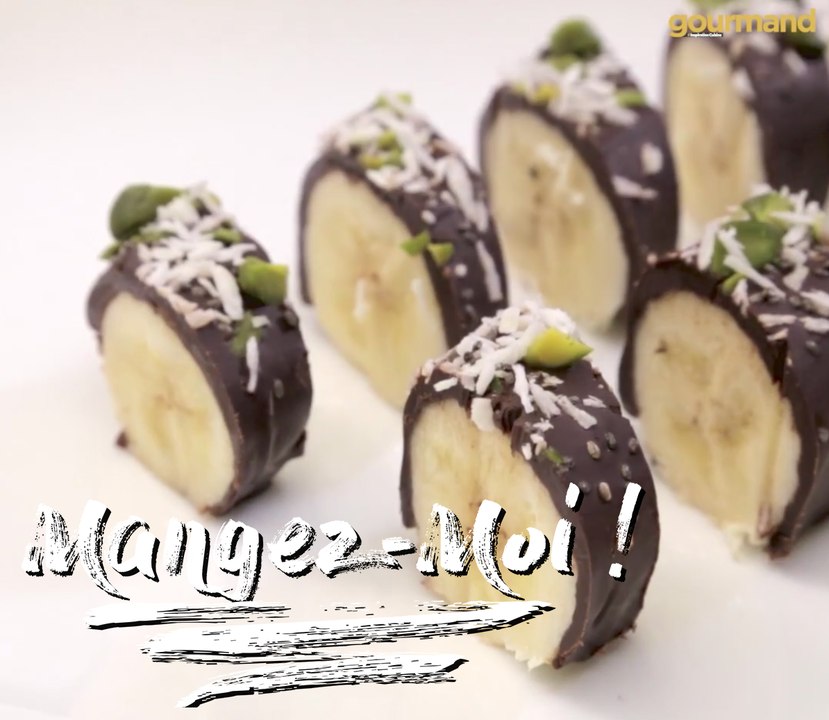 Découvrez la "banane sushi" :  idéale pour vos dîners entre amis !