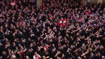 Ajax-Lyon : Une communion extraordinaire entre joueurs et supporters de l'AJAX hier après le match !
