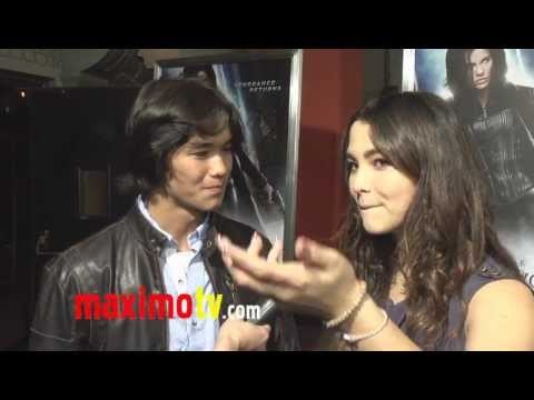 Booboo Stewart and Fivel Stewart Interview at Underworld: Awakening Premiere