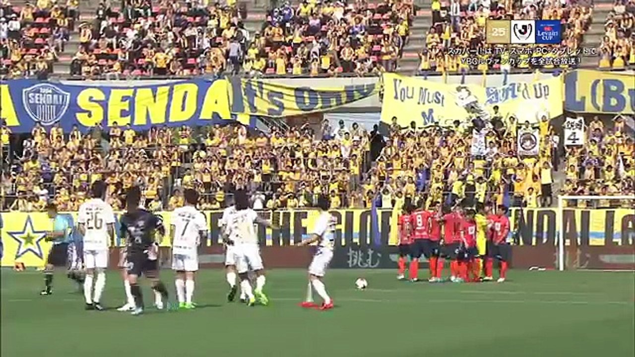 Omiya 1:2 Sendai (J League Cup 3 May 2017)