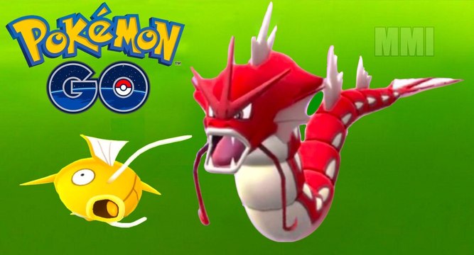 Pokemon GO | Evolved Shiny Magikarp Into A Red Gyarados