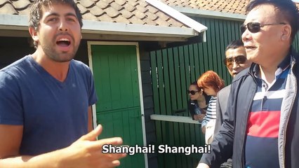 Dutch artist speaks Mandarin with funny Chinese guy