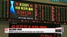 KOSPI hits record-high despite tensions
