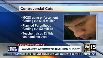 Last of Arizona budget bills pass, moves to Gov. Ducey's desk