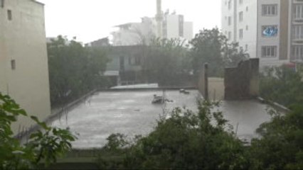 Adıyaman'da Şiddetli Yağmur ve Dolu Yağışı