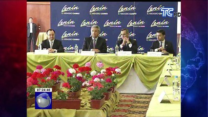 Presidente electo se reunió con autoridades y funcionarios de estado