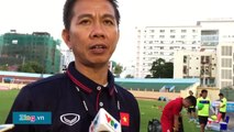 HLV Hoàng Anh Tuấn lo lắng về chấn thương ở U20 Việt Nam