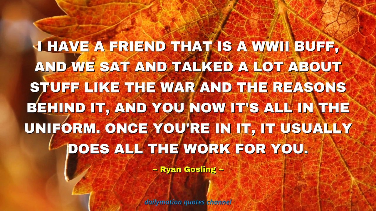 Ryan Gosling Quotes #2