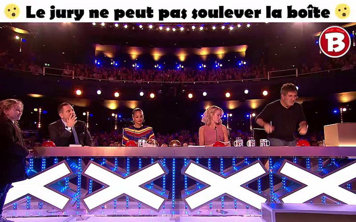 Le jury ne peut pas soulever la boîte