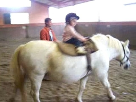 Choupy monte à cheval