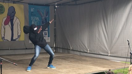 Lycéen à Mermoz, Simon s'empare de la scène du Festival Ado