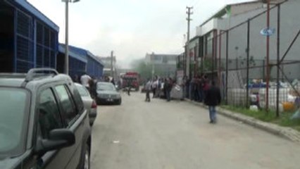 Fabrika Yangınında İmece Usulu Malzeme Kurtarma