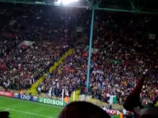 Hymne italien rugby Ecosse - Italie à Saint-Etienne