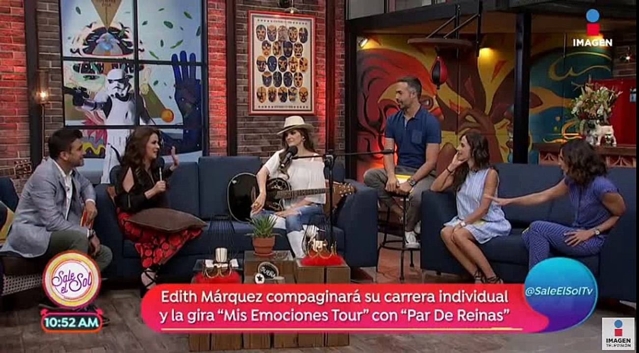 EDITH MARQUEZ Y ANA BARBARA INVITADAS EN EL PROGRAMA ( Sale el Sol ) IMAGEN TV 04/05/2017