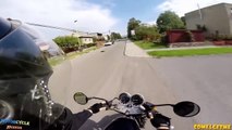 Dogs Attack Motorcycle Riders  _ Po