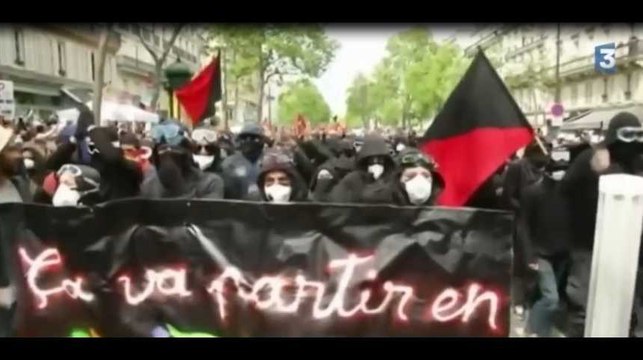 Manifestation du 1er mai : Un des CRS blessés déplore le cassage de flic dont il a été victime (Vidéo)
