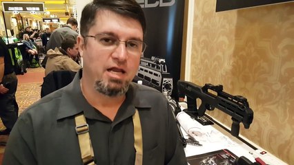 2017 Shot Show - 2017 XM556 Microgun (Minigun) by Empty Shell