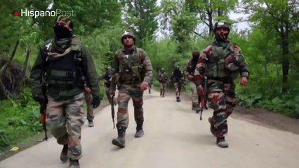 India lanza operativo antiterrorista en Cachemira