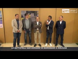 Icaro Sport. La Battistelli San Giovanni in M. saluta i tisosi a Isolcasa