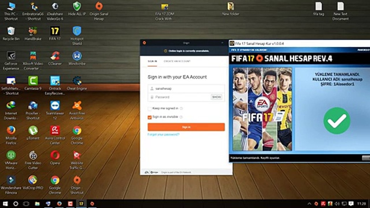 fifa17 crack offline Oh my God it works I can not believe 2017