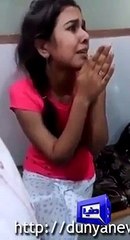 A Girl Started Crying and Begging after Stealing the Gold