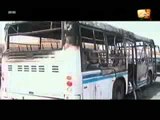 Des bus de l'AFTU incendiés par des inconnus - JT français du 26 avril 2012