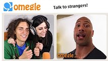 KWEBBELKOP-MEETING THE ROCK ON OMEGLE!