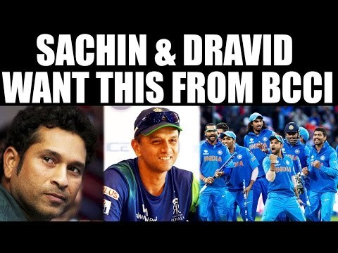 Rahul Dravid, Sachin Tendulkar want India to participate in Champions Trophy | Oneindia News