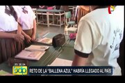 Chiclayo: autoridades educativas preocupadas ante posible llegada de 'Ballena Azul'