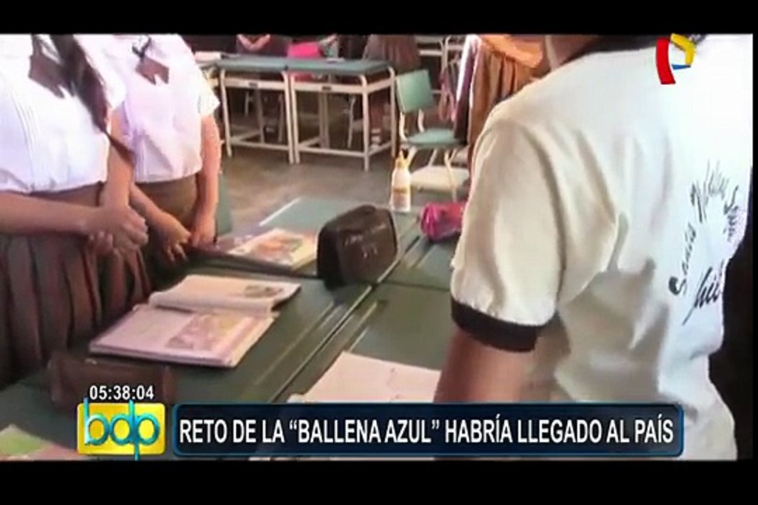 Chiclayo: autoridades educativas preocupadas ante posible llegada de 'Ballena Azul'