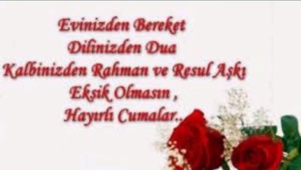 Cumaniz mübarek olsun