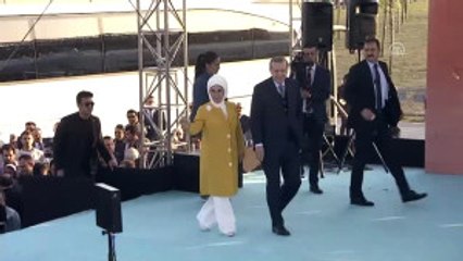 Cumhurbaşkanı Erdoğan, Istanbul Gençlik Festivali'nde