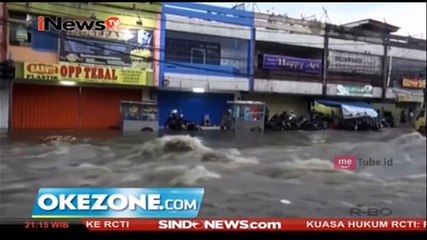 Banjir Bandung Akibatkan Lalin Lumpuh Total