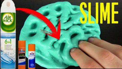 Glue Stick Slime without Borax - Cheap SLIME recipe with Air freshener