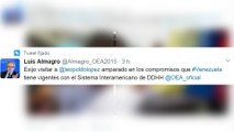 Almagro exige visitar al líder opositor venezolano encarcelado Leopoldo López