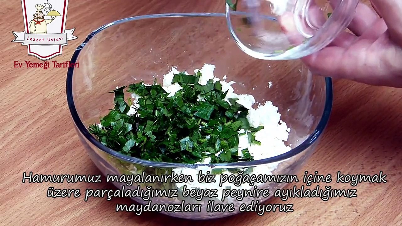 Peynirli Gül Poğaça Tarifi - Mayalı Poğaça Nasıl Yapılır