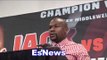 Floyd Mayweather Gives Alex Ariza Magor Props He's Hell of s&c coach EsNews Boxing