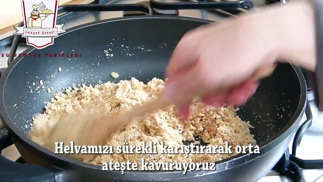 İrmik Helvası Tarifi _ Sütlü İrmik Helvası Nasıl Yapılır _ Helva Tarifi