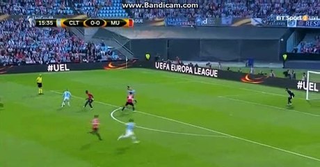 Aspas   Incredible  Miss  HD Celta  Vigo  0-0  Manchster  Utd  04-05-2017