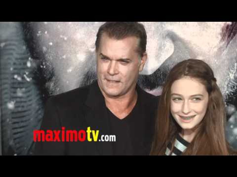 Ray Liotta with his daughter Karsen Liotta "The Grey" Premiere Red Carpet