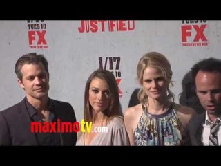JUSTIFIED Season 3 Premiere Screening ARRIVALS